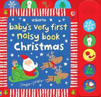 Book Cover for Baby's Very First Noisy Book Christmas by Fiona Watt