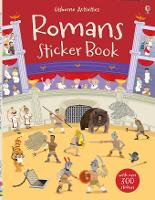 Book Cover for Romans Sticker Book by Fiona Watt