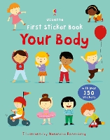 Book Cover for First Sticker Book Your Body by Felicity Brooks