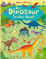 Book Cover for Big Dinosaur Sticker book by Fiona Watt