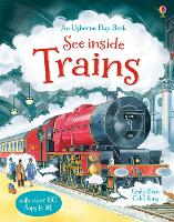 Book Cover for See Inside Trains by Emily Bone