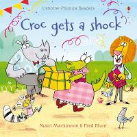 Book Cover for Croc Gets a Shock by Mairi Mackinnon