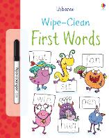 Book Cover for Wipe-Clean First Words by Jessica Greenwell