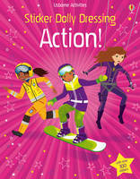 Book Cover for Sticker Dolly Dressing Action! by Fiona Watt