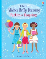 Book Cover for Sticker Dolly Dressing Parties & Shopping by Fiona Watt