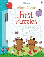 Book Cover for Wipe-clean First Puzzles by Jessica Greenwell