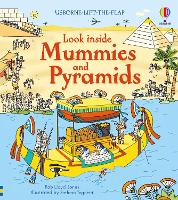 Book Cover for Look Inside Mummies and Pyramids by Rob Lloyd Jones, Anne Millard