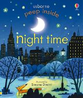Book Cover for Peep Inside Night-Time by Anna Milbourne