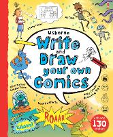 Book Cover for Write and Draw Your Own Comics by Louie Stowell