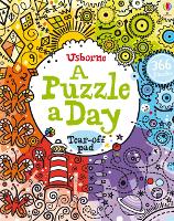 Book Cover for A Puzzle a Day by Phillip Clarke