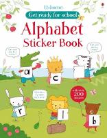 Book Cover for Alphabet Sticker Book by Jessica Greenwell