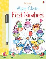 Book Cover for Wipe-clean First Numbers by Jessica Greenwell