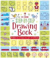 Book Cover for Step-by-Step Drawing Book by Fiona Watt