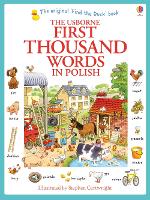 Book Cover for First Thousand Words in Polish by Heather Amery