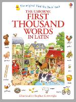 Book Cover for The Usborne First Thousand Words in Latin by Heather Amery, Mairi Mackinnon