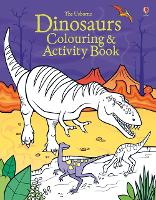 Book Cover for Dinosaurs Colouring and Activity Book by Kirsteen Robson