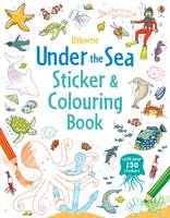 Book Cover for Under the Sea Sticker and Colouring Book by Jessica Greenwell