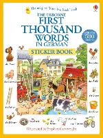 Book Cover for The Usborne First Thousand Words in German by Heather Amery, Tina Thieme, Birgit Zimmerer