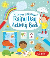 Book Cover for Little Children's Rainy Day Activity book by Rebecca Gilpin