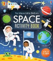 Book Cover for Little Children's Space Activity Book by Rebecca Gilpin