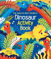 Book Cover for Little Children's Dinosaur Activity Book by Rebecca Gilpin