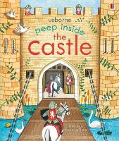 Book Cover for Usborne Peep Inside the Castle by Anna Milbourne