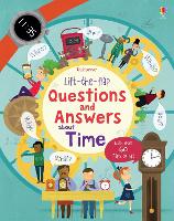 Book Cover for Usborne Lift-the-Flap Questions and Answers About Time by Katie Daynes, Greenwich Royal Observatory