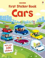 Book Cover for First Sticker Book Cars by Simon Tudhope