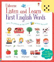 Book Cover for Listen and Learn First English Words by Mairi Mackinnon, Sam Taplin
