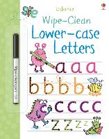 Book Cover for Wipe-clean Lower-case Letters by Jessica Greenwell