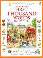 Book Cover for The Usborne First Thousand Words in Spanish by Heather Amery