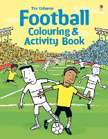 Book Cover for Football Colouring and Activity Book by Kirsteen Robson