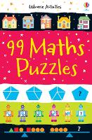 Book Cover for 99 Maths Puzzles by Usborne