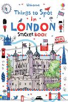 Book Cover for Things to Spot in London Sticker Book by Rob Lloyd Jones