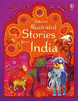 Book Cover for Usborne Illustrated Stories from India by Anja Klauss