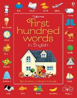 Book Cover for Usborne First Hundred Words in English by Heather Amery