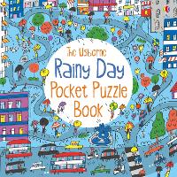 Book Cover for Rainy Day Pocket Puzzle Book by Simon Tudhope