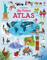 Book Cover for Usborne Big Picture Atlas by Emily Bone