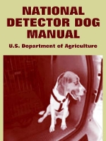 Book Cover for National Detector Dog Manual by U S Department of Agriculture