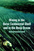 Book Cover for Mining in the Outer Continental Shelf and in the Deep Ocean by National Research Council