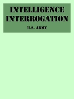 Book Cover for Intelligence Interrogation by U S Army
