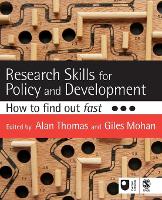 Book Cover for Research Skills for Policy and Development by Alan Thomas