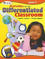 Book Cover for Activities for the Differentiated Classroom: Grade One by Gayle H. Gregory