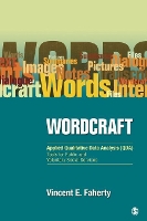 Book Cover for Wordcraft: Applied Qualitative Data Analysis (QDA): by Vincent Faherty