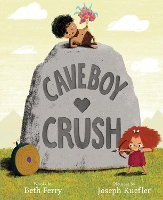 Book Cover for Caveboy Crush by Beth Ferry