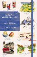 Book Cover for Make Art Where You Are (Guided Sketchbook) by Courtney Cerruti