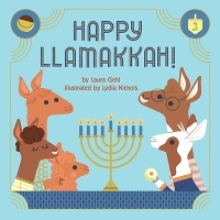 Book Cover for Happy Llamakkah! by Laura Gehl