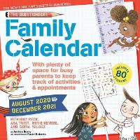 Book Cover for Questioneers Family Planner 2021 Wall Calendar by Andrea Beaty