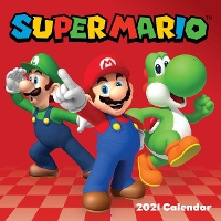 Book Cover for Super Mario 2021 Wall Calendar by Nintendo