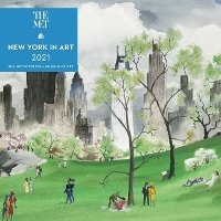 Book Cover for New York in Art 2021 Mini Wall Calendar by The Metropolitan Museum of Art